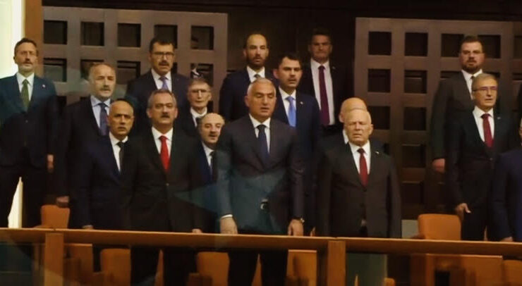 Töre, Erdoğan’ın yemin törenine katıldı