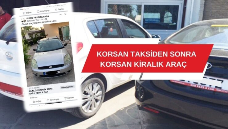 Korsan Taksiden Sonra Korsan Kiralık Araç