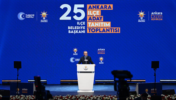 Erdoğan, Cumhur İttifakı’nın Ankara’daki 25 ilçe belediye başkan adayını açıkladı