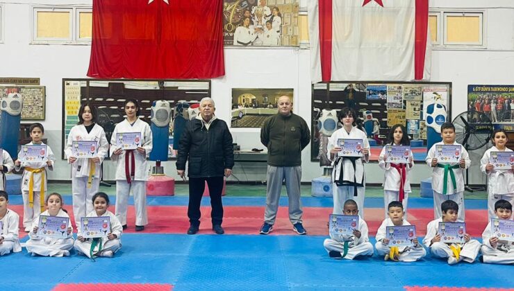 Taekwondocular Kurucu Cumhurbaşkanı Denktaş anısına yarıştı