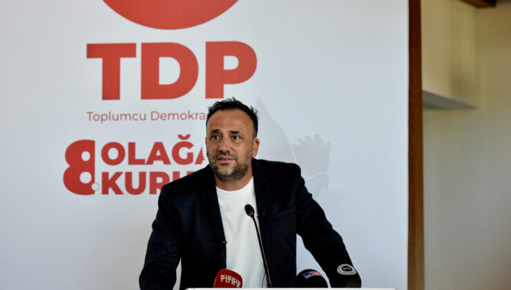 TDP’nin 8. Olağan Kurultayı yapıldı..Genel Başkanlığa tek aday olan Zeki Çeler seçildi