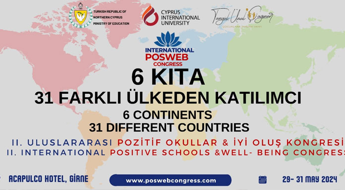 II. Uluslararası Pozitif Okullar ve İyi Oluş Kongresi Girne’de yapılıyor