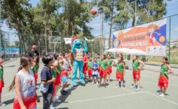 İlkokullar Arası Basketbol Şenliği’nde büyük coşku