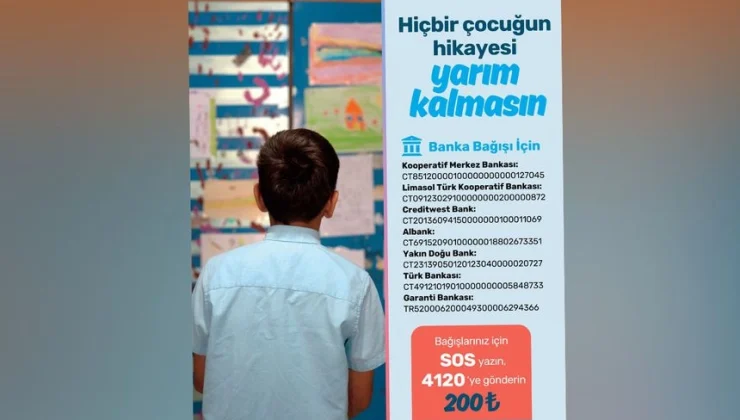 SOS Çocukköyü Derneği, Kurban Bayramı dolayısıyla tüm halka destek çağrısı yaptı