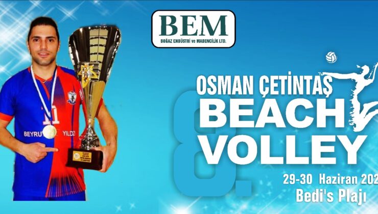 Osman Çetintaş Amatör Plaj Voleybol Turnuvası