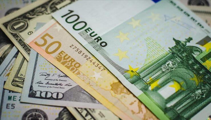 Dolar 34,25, euro 38,10, İngiliz Sterlini 45,80 TL