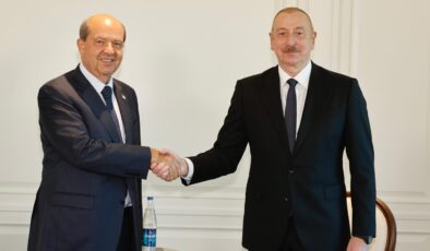 Cumhurbaşkanı Tatar, Azerbaycan Cumhurbaşkanı Aliyev ile görüştü. Tatar: Çok samimi ve yararlı bir görüşme yapma fırsatı buldum