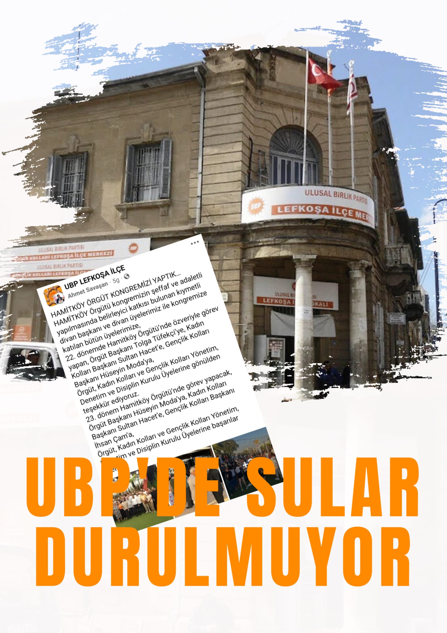 UBP’de SULAR DURULMUYOR