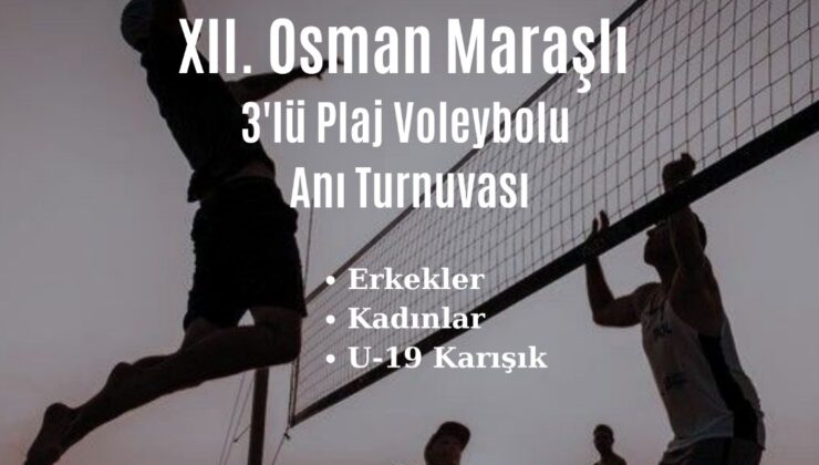 DAÜ Osman Maraşlı Plaj Voleybol Turnuvası