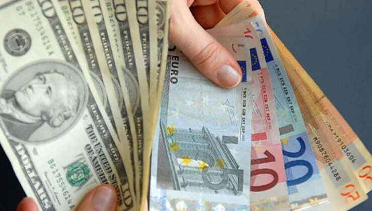 Euro 38,18, sterlin 45,75, dolar ise 34,19 liradan işlem görüyor