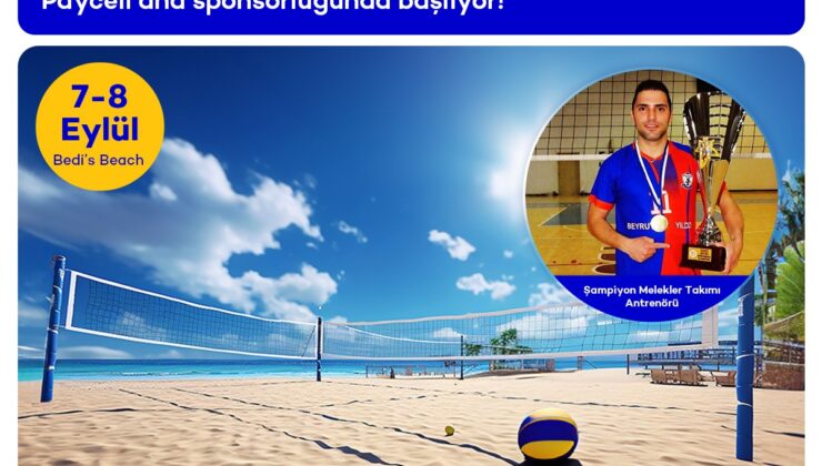 4. Osman Çetintaş Bedi’s Plaj Voleybol Turnuvası başladı