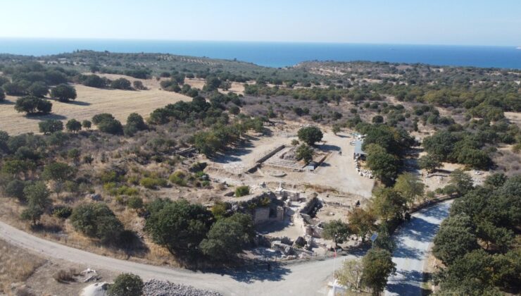 Çanakkale’nin 2.400 yıllık antik kenti Alexandria Troas’ta yeni tarihi buluntular gün yüzüne çıktı