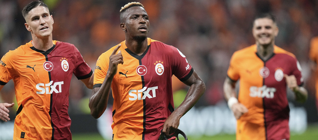 Galatasaray, 19 puanla zirvede