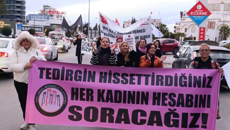 Kadına Yönelik şiddetle Uluslararası Mücadele Günü dolayısıyla Lefkoşa ve Gazimağusa’da etkinlikler organize edildi