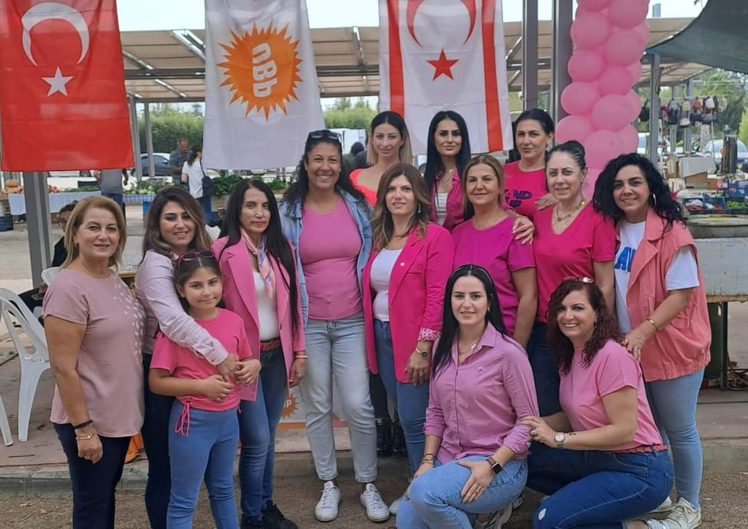 Ulusal Birlik Partisi Güzelyurt İlçe Kadın Kolları “Meme Kanseri Farkındalık Ayı” Kapsamında Geçtiğimiz Cumartesi Günü Lokma Etkinliği Düzenledi.