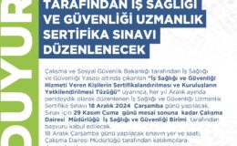 Çalışma ve Sosyal Güvenlik Bakanlığı, iş sağlığı ve güvenliği uzmanlık sertifika sınavı düzenliyor