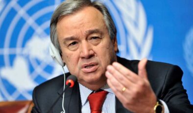 Guterres, Filistin için “temel hedeflere her zamankinden daha uzak” olduklarını belirtti