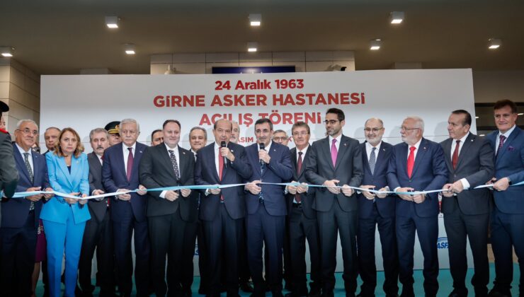 Girne Asker Hastanesi hizmete açıldı