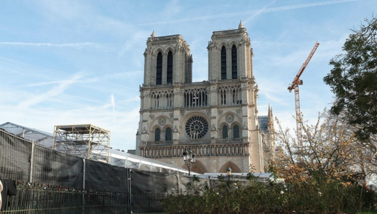 Notre Dame Katedrali 5 yıl önceki yangının ardından kapılarını ziyarete açıyor