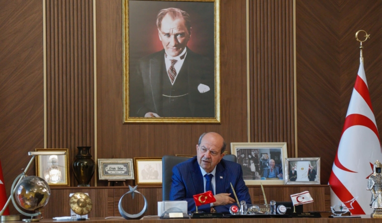 Cumhurbaşkanı Tatar: Bölgedeki gelişmeleri anlık olarak takip edip değerlendiriyoruz